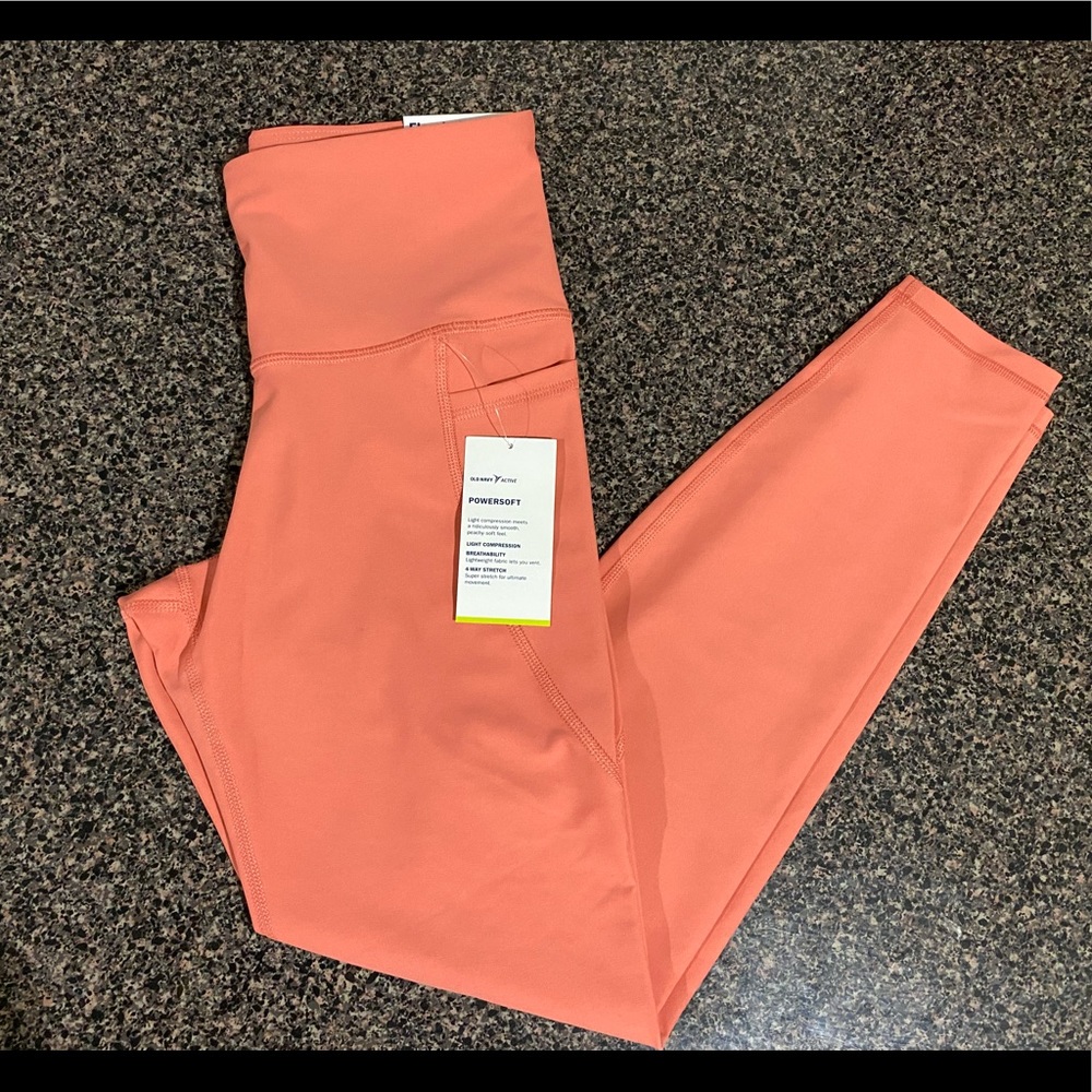 High waisted 7/8 length leggings